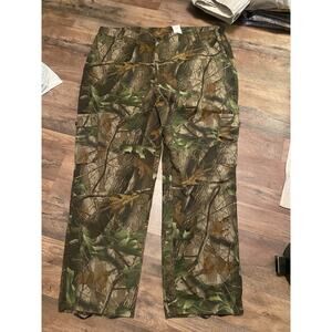 Real Tree Camo Cargo Pants Size 46-48 Waist